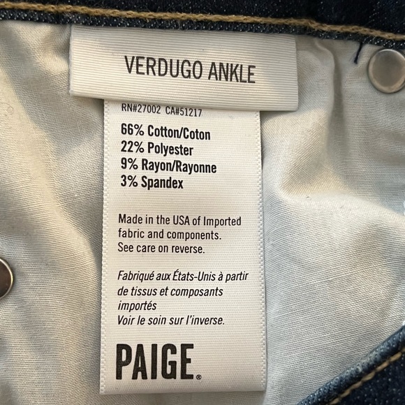 Paige Verdugo raw hem ankle skinny jeans! - Picture 4 of 5